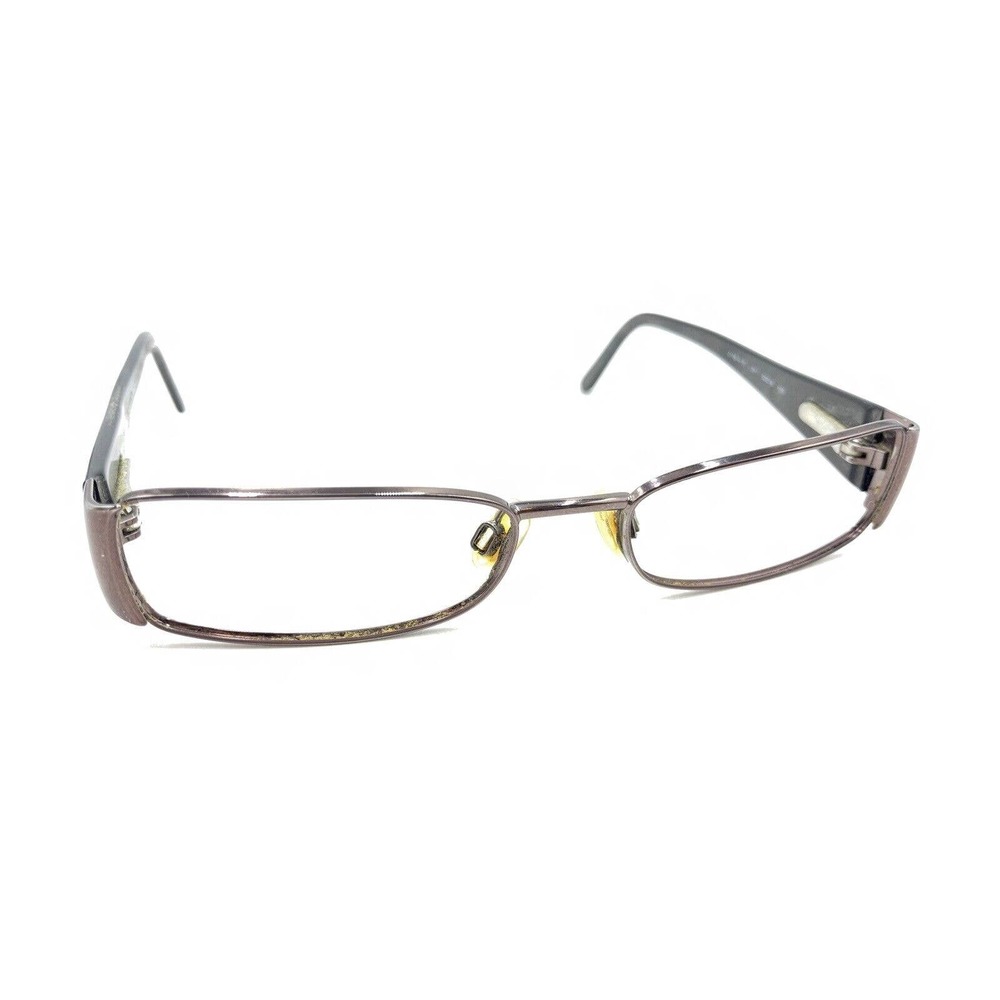 Chanel 2118-H-B 357 Brown Rectangle Eyeglasses Frames 50-16 135 Italy Designer
